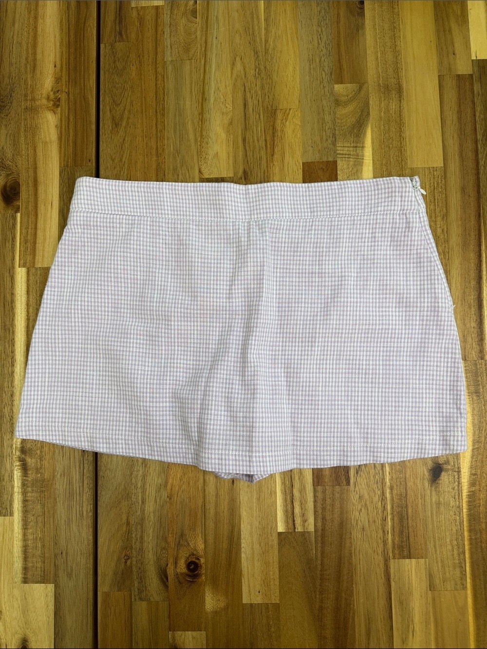 Free People Gingham Skort